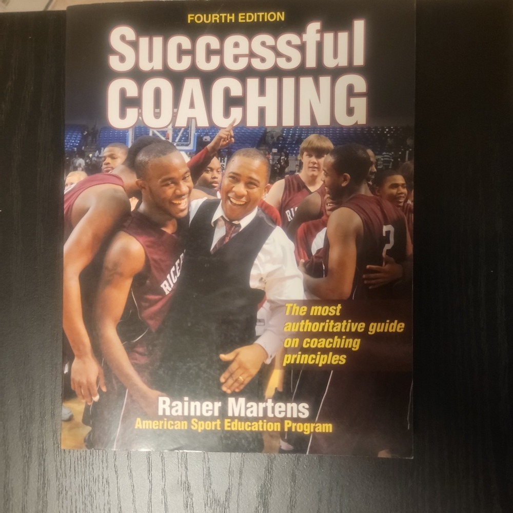 Successful Coaching by Rainer Martens 4th Edition 2012 Trade Paperback Book